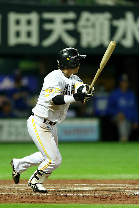 中村晃選手(photo by gettyimages)