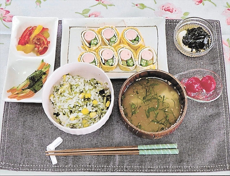 中津川さんの「暑い夏を乗り切る！カラフル朝ご飯」