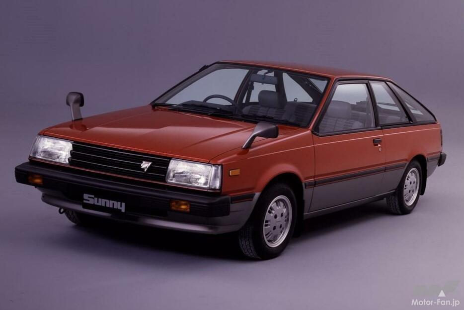 1981年にデビューした日産5代目「サニー(ハッチバック)」