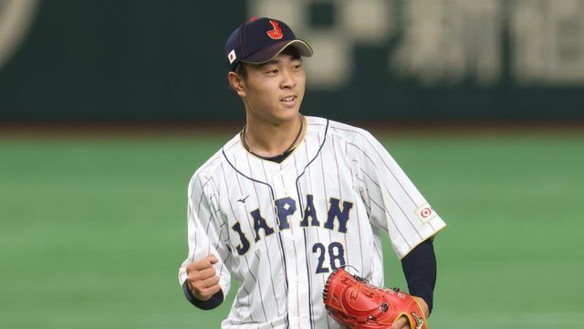 2023年のWBCで日の丸を背負った高橋宏斗投手【写真：CTK Photo/アフロ】