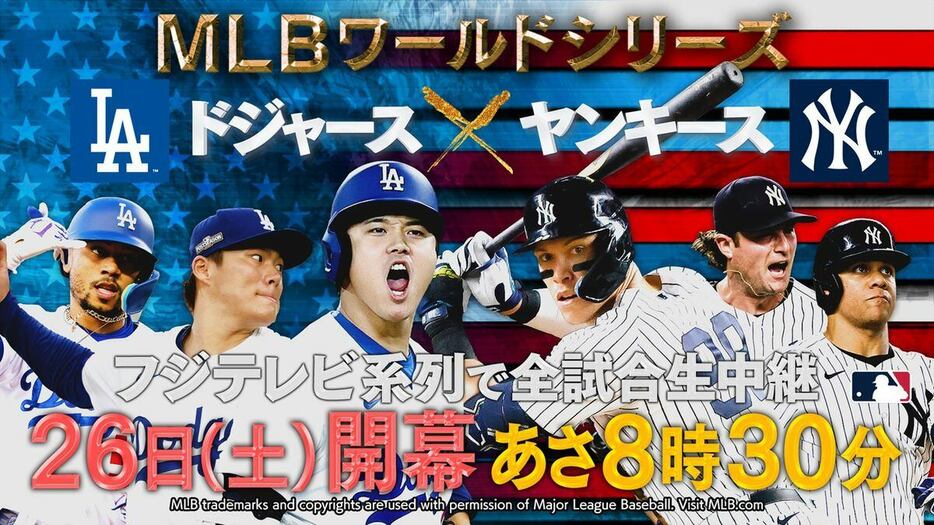 MLBワールドシリーズ　キービジュアル