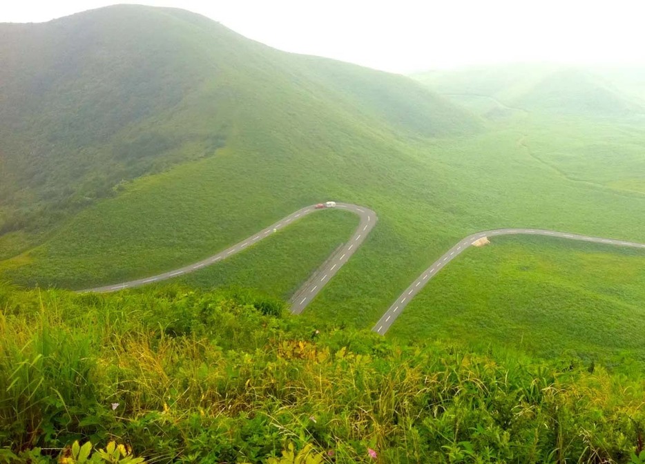 絶景ロード・観光スポット：寒風山パノラマライン