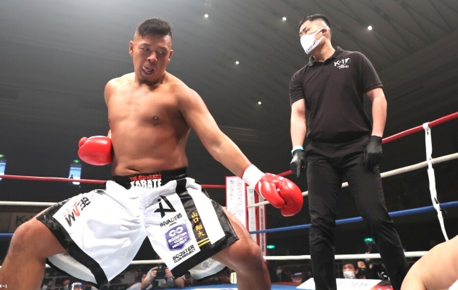 白蓮会館の重量級エースとして新極真会の全世界選手権にも出場した山口