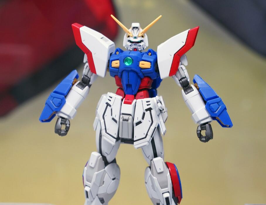 「機動武闘伝Gガンダム」のシャイニングガンダムのガンプラ「RG 1／144 シャイニングガンダム」