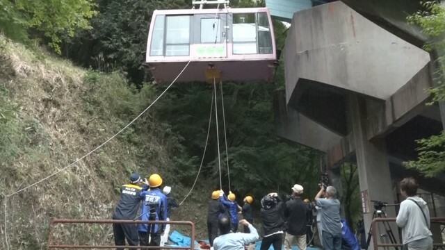 寒霞渓ロープウェイ　香川・小豆島町　22日