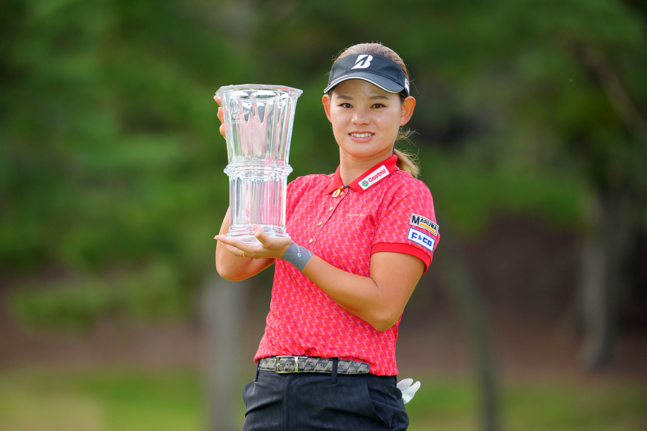 森井あやめが下部初優勝（Yoshimasa Nakano/JLPGA via Getty Images）