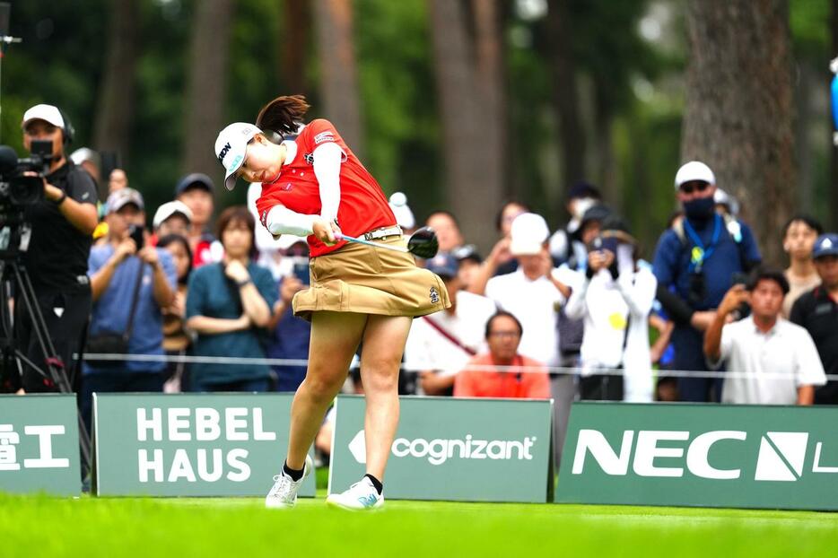 「日本女子オープンゴルフ選手権」で今季7勝目を飾った竹田麗央