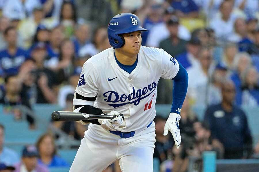 ドジャースの大谷翔平【写真：ロイター】