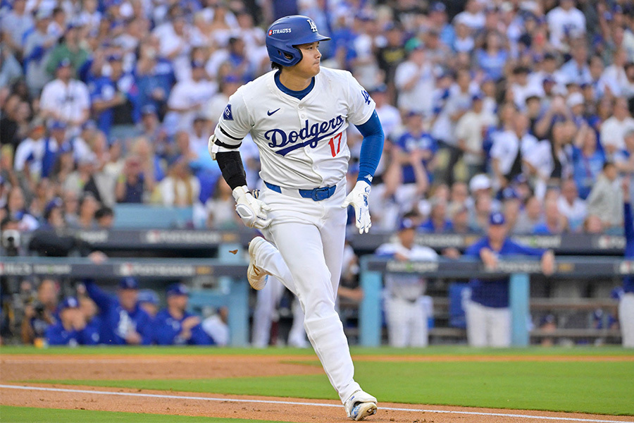 メッツ戦に出場したドジャース・大谷翔平【写真：ロイター】