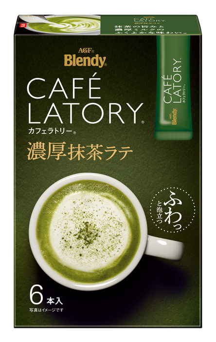 第3位「『ブレンディ カフェラトリー』スティック　濃厚抹茶ラテ6本」