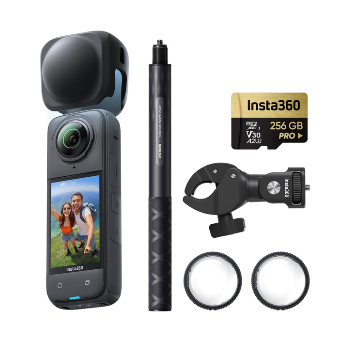 Insta360 「X4バイク撮影キット Lite」（9万5500円）