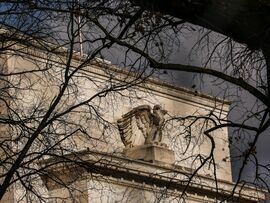 The Marriner S. Eccles Federal Reserve building in Washington, DC. Photographer: Valerie Plesch/Bloomberg