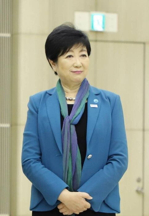 小池百合子・東京都知事（外崎晃彦撮影）