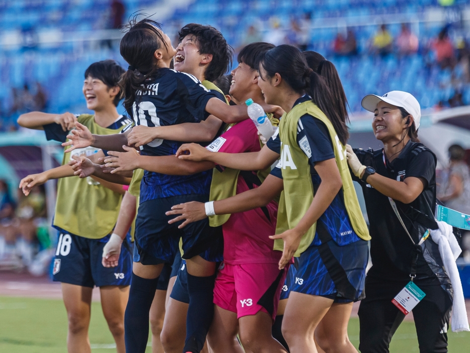 リトルなでしこが今大会初勝利(Getty Images)