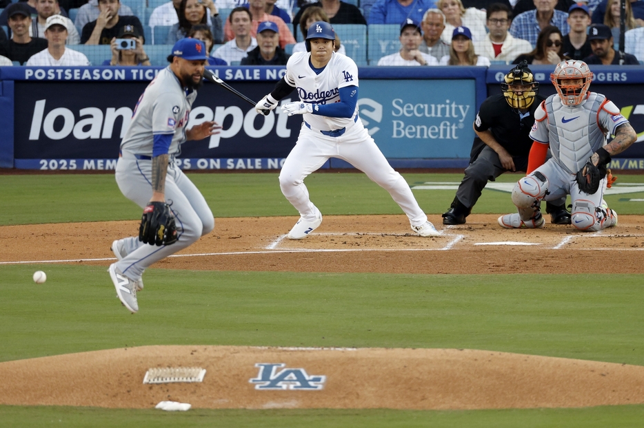 大谷が4試合連続安打を放った(C)Getty Images