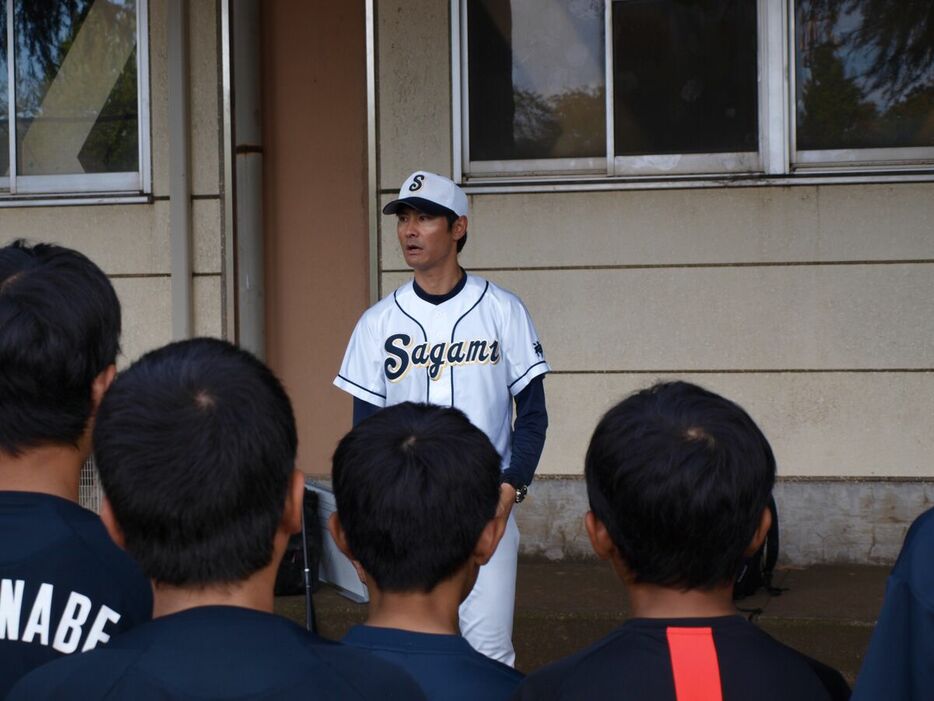 神奈川・相模原に新たに誕生した中学軟式野球のクラブチーム「相模ＴＫＳ」の星野直人監督