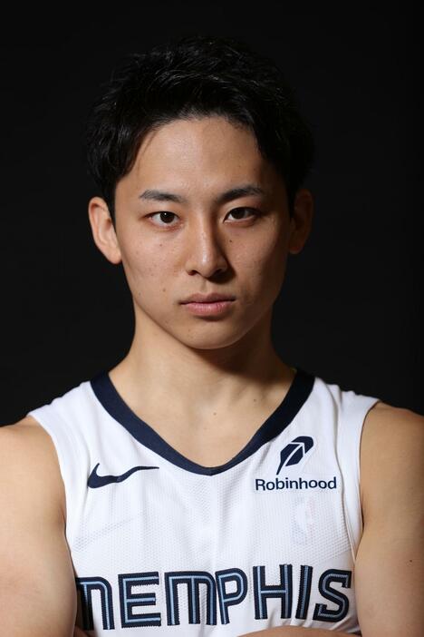 河村勇輝（NBAE提供・ゲッティ＝共同）