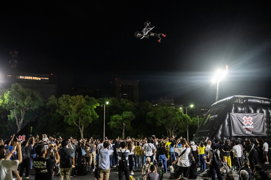 東野貴行のライディング ©︎Jason Halayko / X Games