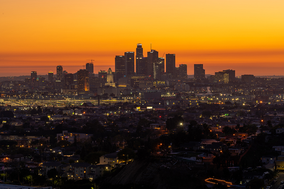 米カリフォルニア州ロサンゼルスの眺め（Merlino82 / shutterstock.com）