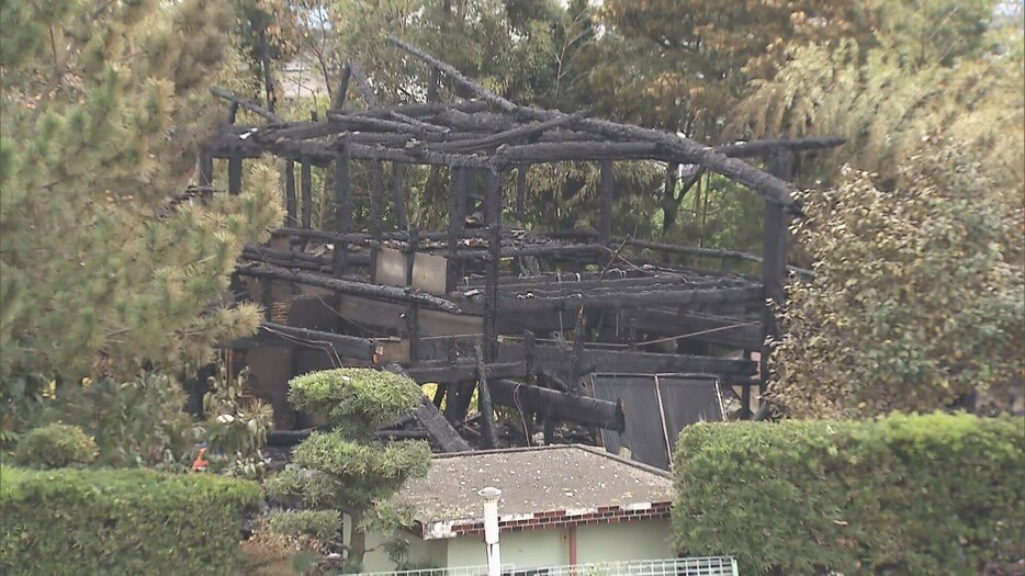 火事があった住宅 岐阜県羽島市