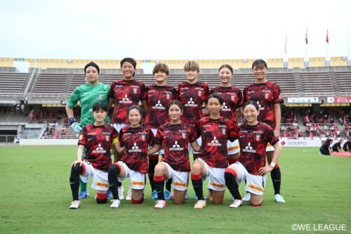 女子ACLに参戦中の浦和（画像はWEリーグ第3節） [写真]=WE LEAGUE