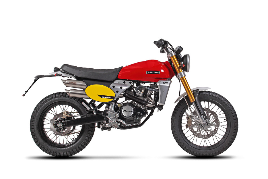 FANTIC 「CABALLERO Scrambler 125」（99万円～）