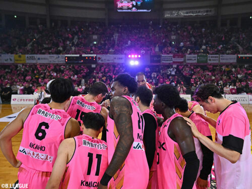 ホームで白星を先行させたい秋田 [写真]＝B.LEAGUE