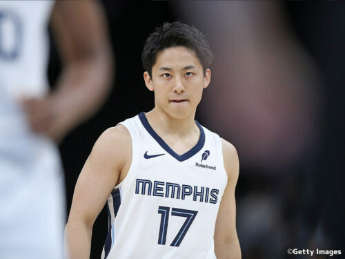 日本人として4人目のNBAプレーヤーを目指す河村勇輝 [写真]＝Getty Images