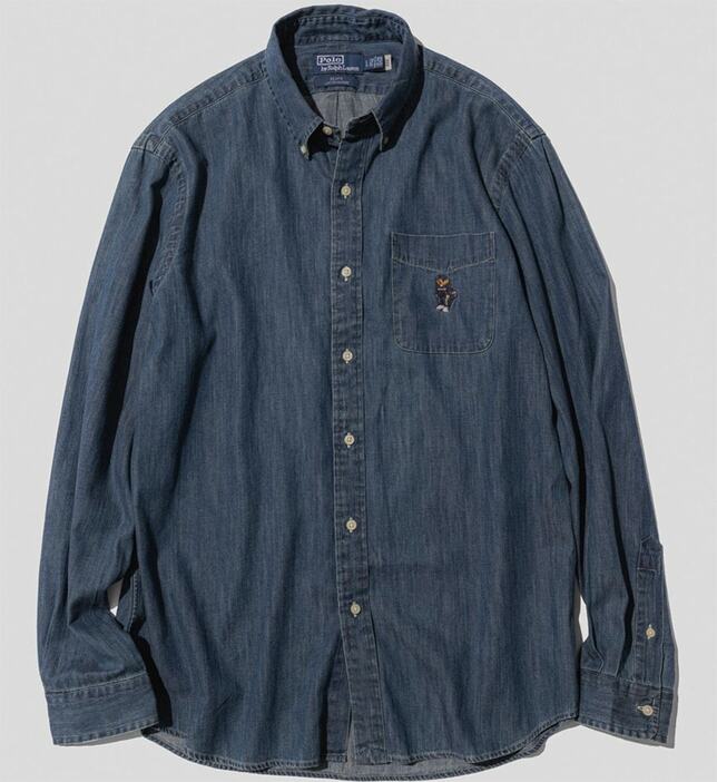 「Denim Shirt」2万8600円／ポロ ラルフ ローレン フォー ビームス