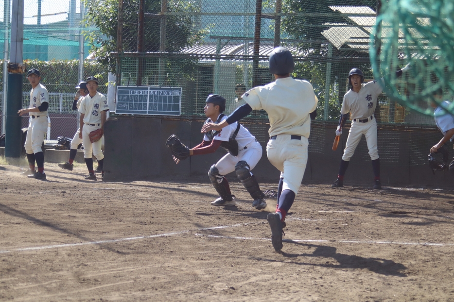 布施高校対門真なみはや高校の熱戦