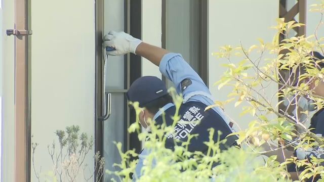 ことし９月さいたま市西区で発生した強盗事件の現場