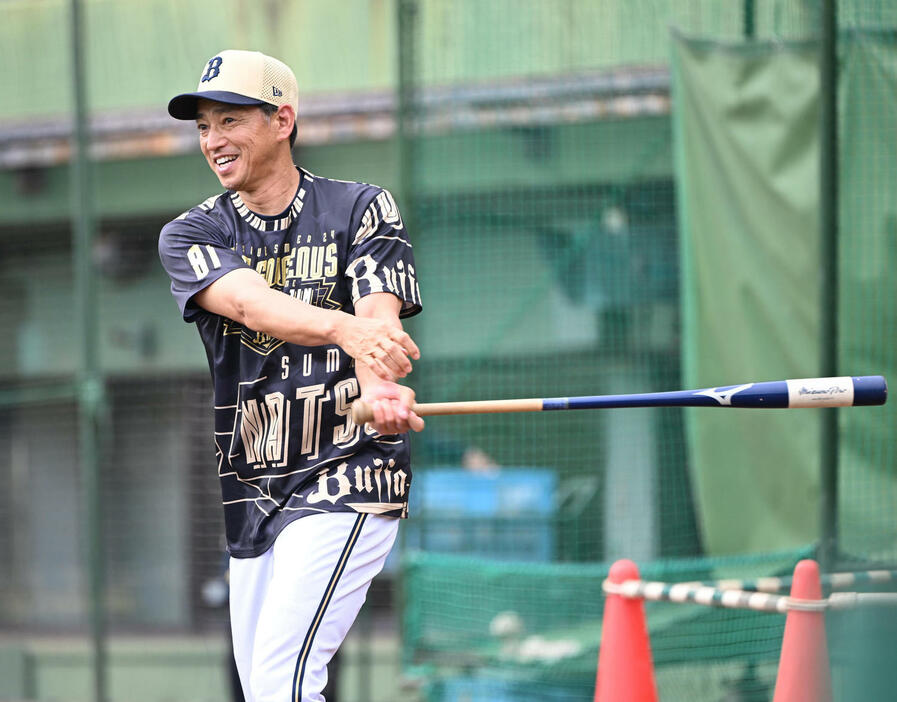 オリックス田口壮コーチ（2024年7月撮影）