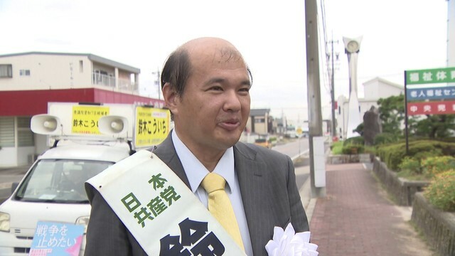 共産党の新人・鈴木弘一さん