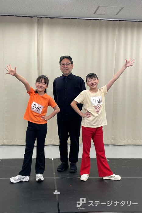 左から丸山果里菜、山田和也、小野希子。