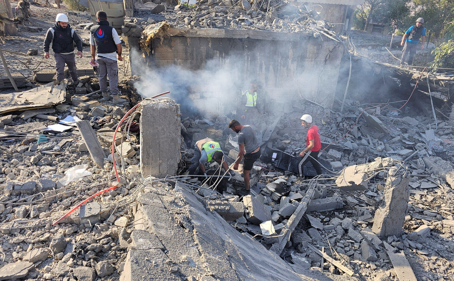 　米国は１０月３０日、イスラエルが古代遺跡のあるレバノン東部バールベックと周辺の村落に激しい空爆を開始したことを受け、イスラエルに対し、レバノンの民間人の生命と文化遺産を守るよう要請した。写真はレバノンのベッカー高原で撮影（２０２４年　ロイター/Maher Abou Taleb）