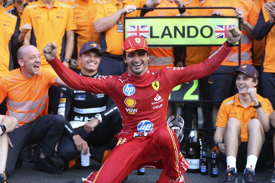 2024年F1第20戦メキシコシティGP　カルロス・サインツ（フェラーリ）が優勝