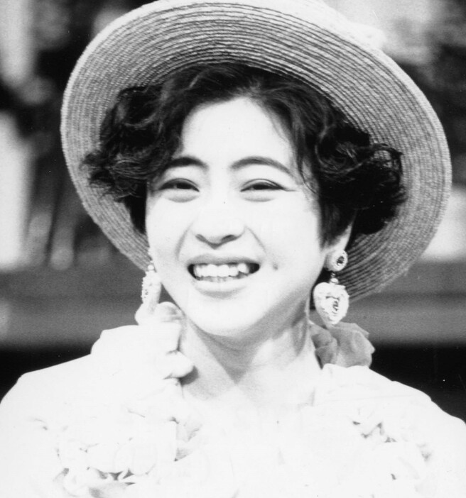 松本明子＝1992年撮影