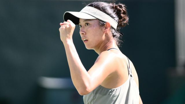 テニスの柴原瑛菜選手（写真：SportsPressJP/アフロ）