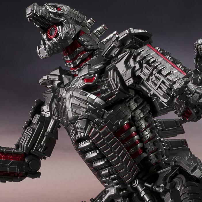 「ゴジラvsコング」のメカゴジラのフィギュア「S.H.MonsterArts MECHAGODZILLA FROM GODZILLA VS. KONG（2021）-Final Battle Edition-」（c）2025 Legendary. All Rights Reserved. GODZILLA TM ＆ （c） TOHO CO.，LTD.MONSTERVERSE TM ＆ （c）Legendary