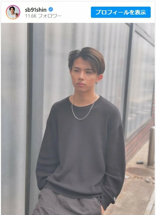 木本慎之介、自然体な姿がカッコいい近影に反響　※「木本慎之介」インスタグラム