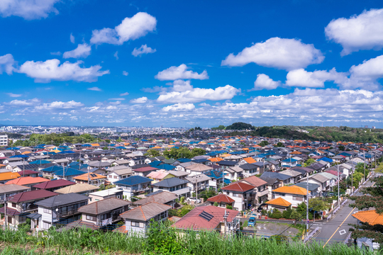 ［写真2］八王子市の住宅地エリア 出所：PIXTA