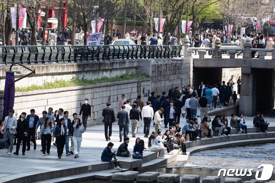 ソウル清渓川(c)news1