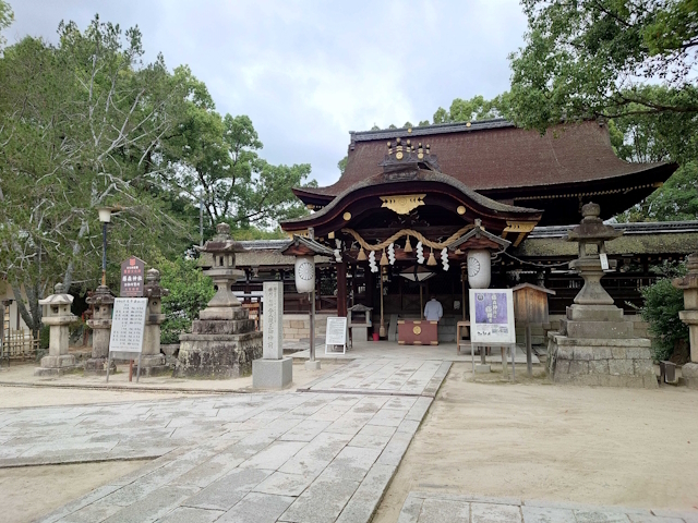 藤森神社の本殿(c)netkeiba