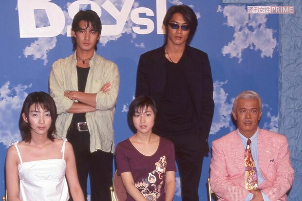 1997年6月、フジテレビ系ドラマ『ビーチボーイズ』製作発表にて