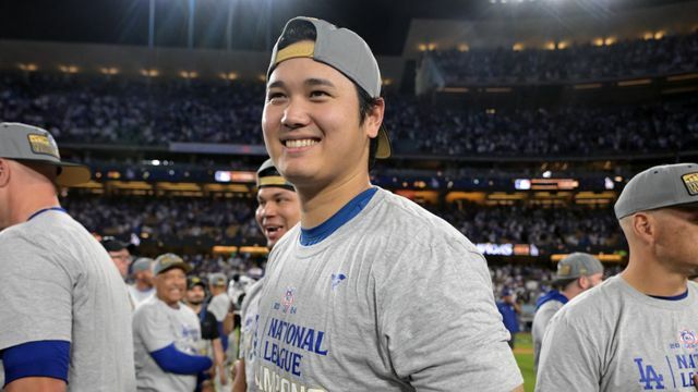 メジャーMVP最終候補に残ったドジャース・大谷翔平選手（写真：USA TODAY Sports/ロイター/アフロ）