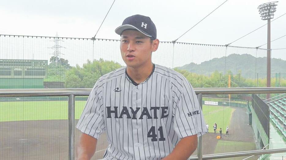 阪神タイガースから育成3位指名を受けた早川太貴投手