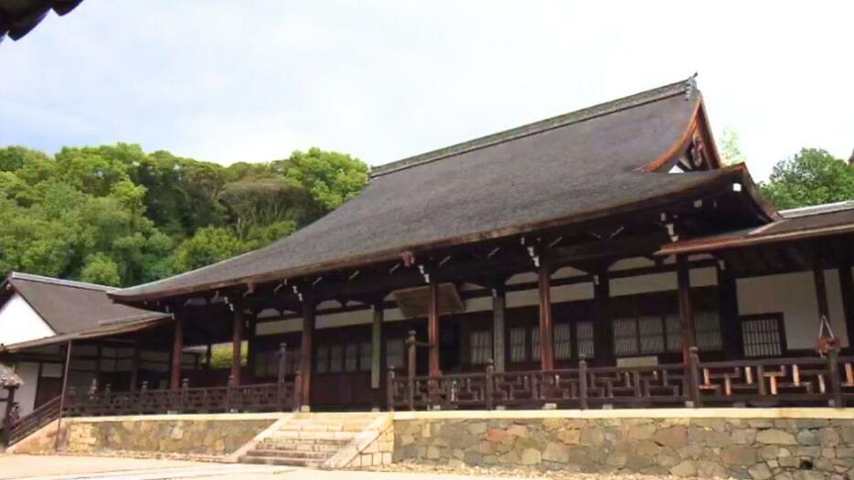 萬福寺の「法堂」