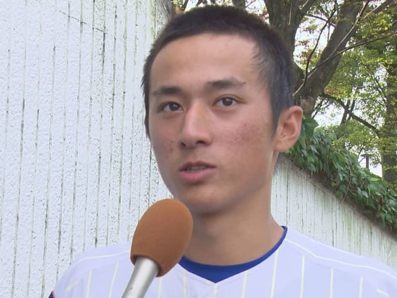 高校時代の佐々木泰選手＝２０１９年