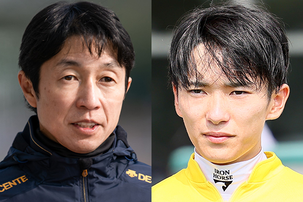 凱旋門賞に出場する武豊騎手と坂井瑠星騎手