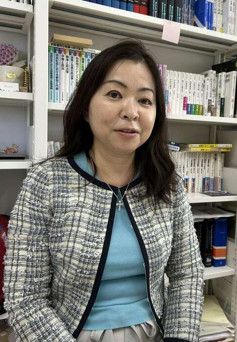 宇都宮大の三田妃路佳准教授（伊沢利幸撮影）